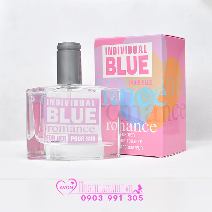 CHÍNH HÃNG NƯỚC HOA NỮ AVON BLUE ROMANCE FOR HER 50ML MÀU HỒNG PHILLIPINE