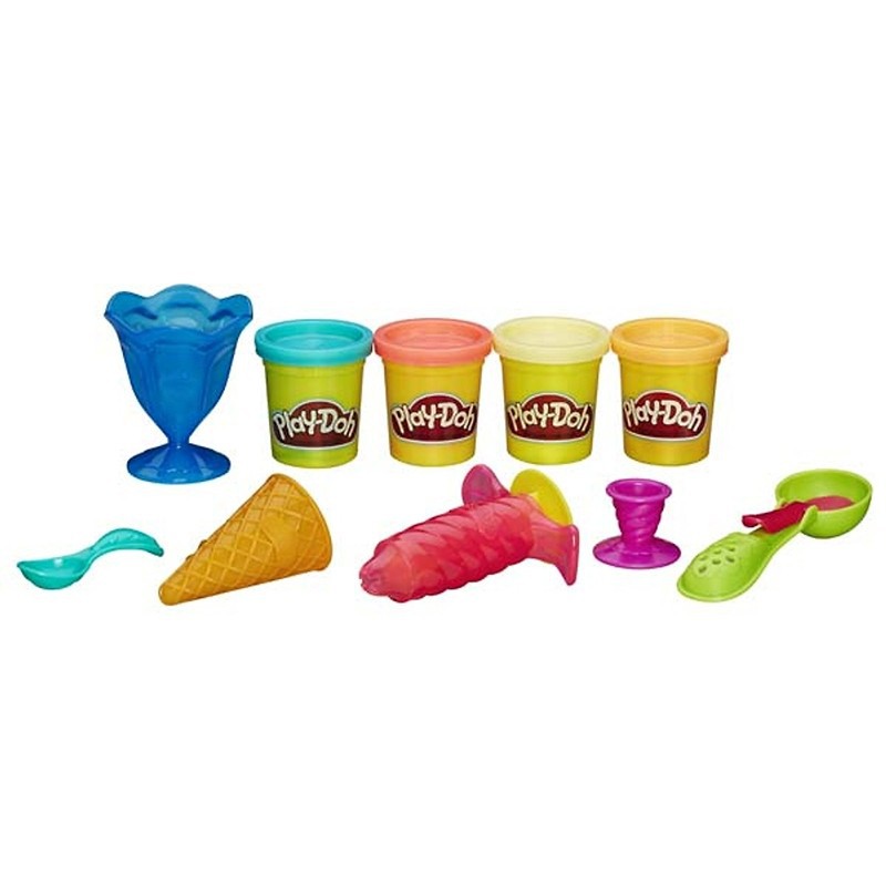 Đồ chơi đất nặn - Dụng cụ làm Kem tươi Play-Doh - B1857