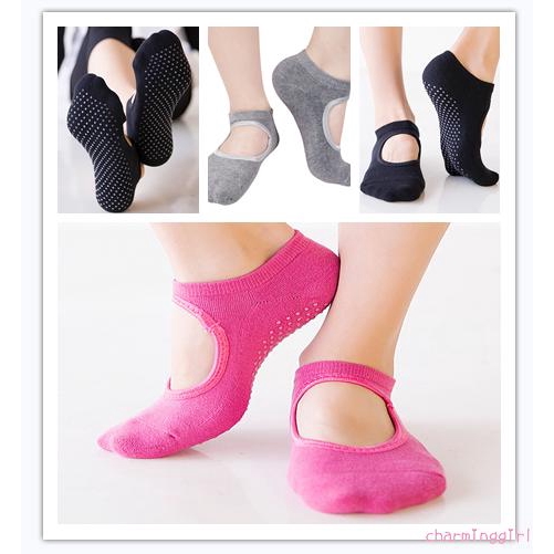 Tất cotton tập yoga tiện lợi cho nữ