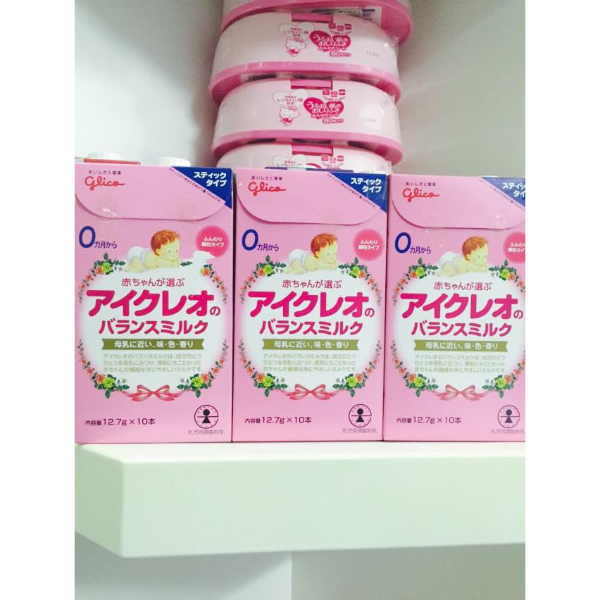 Sữa Glico Icreo Số 0 Dạng Túi