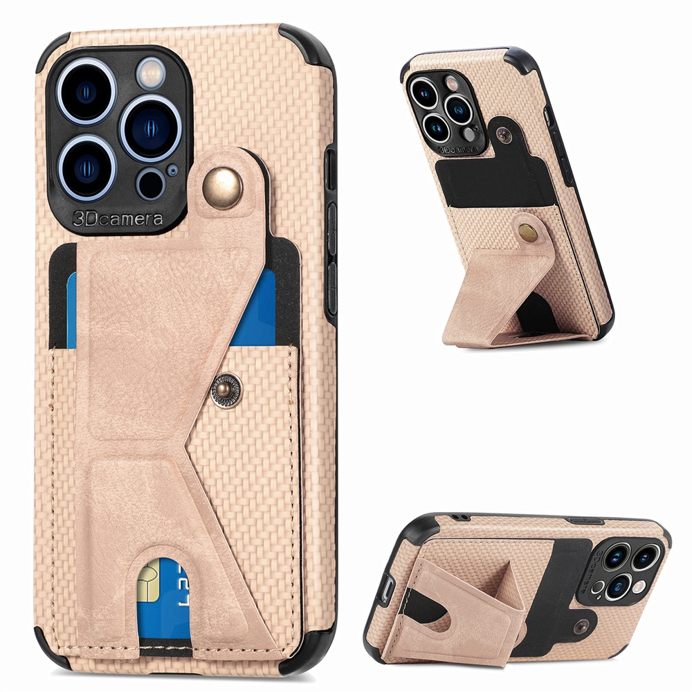 Ốp điện thoại HOCE da có ngăn thẻ thích hợp cho iPhone 15 14 13 12 11 Pro Max 12Mini 13Mini X XS XR 7 8 Plus SE 2020