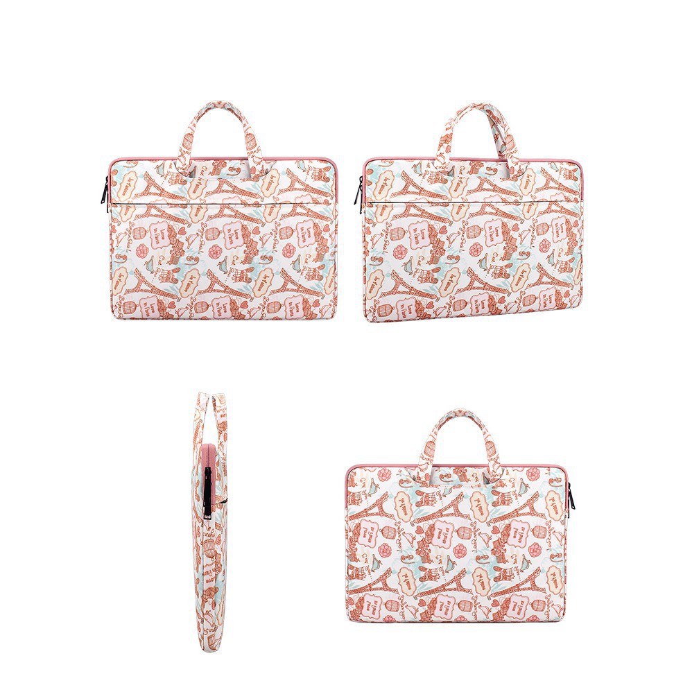 Túi đựng laptop 13.3 14.1 15.4 inch chống thấm nước và chống va đập họa tiết đáng yêu