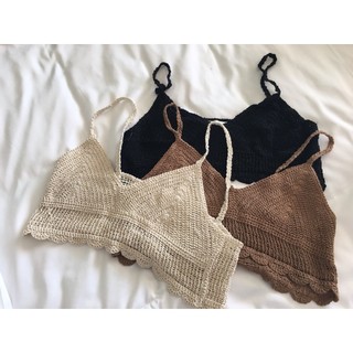 [SẴN] áo len móc 2 dây