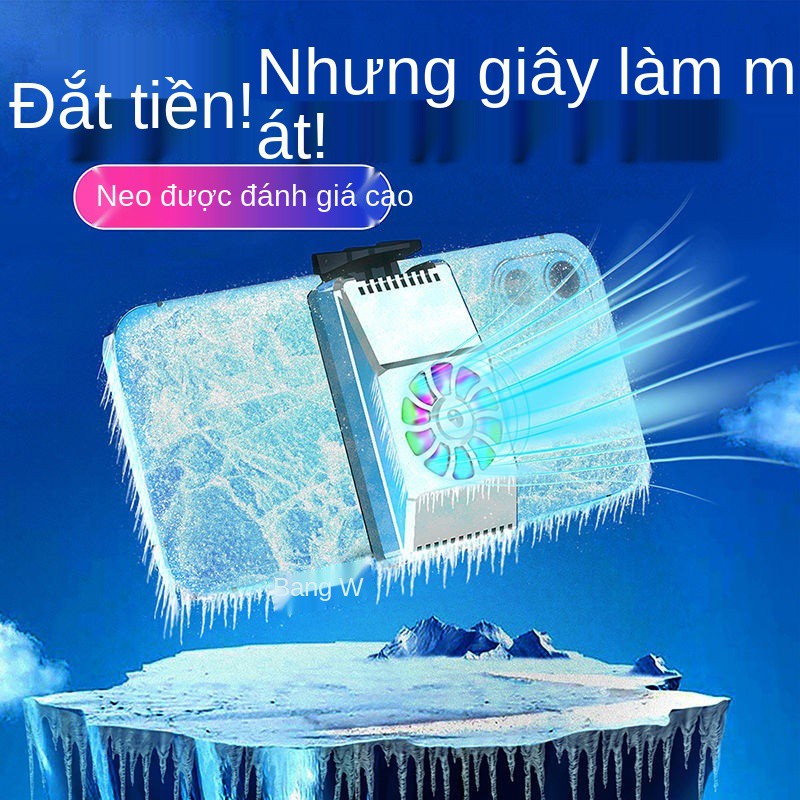 ba giây đóng băng nhanh điện thoại di động làm mát tạo tác phát sóng trực tiếp mỏ neo tay điều khiển trò chơi ăn