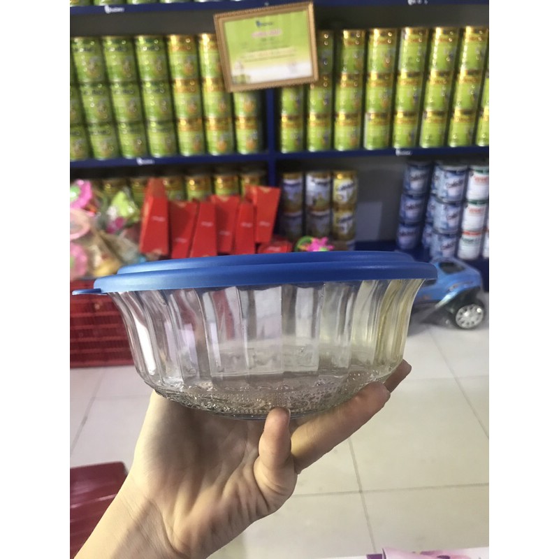 Thố thuỷ tinh có nắp đậy