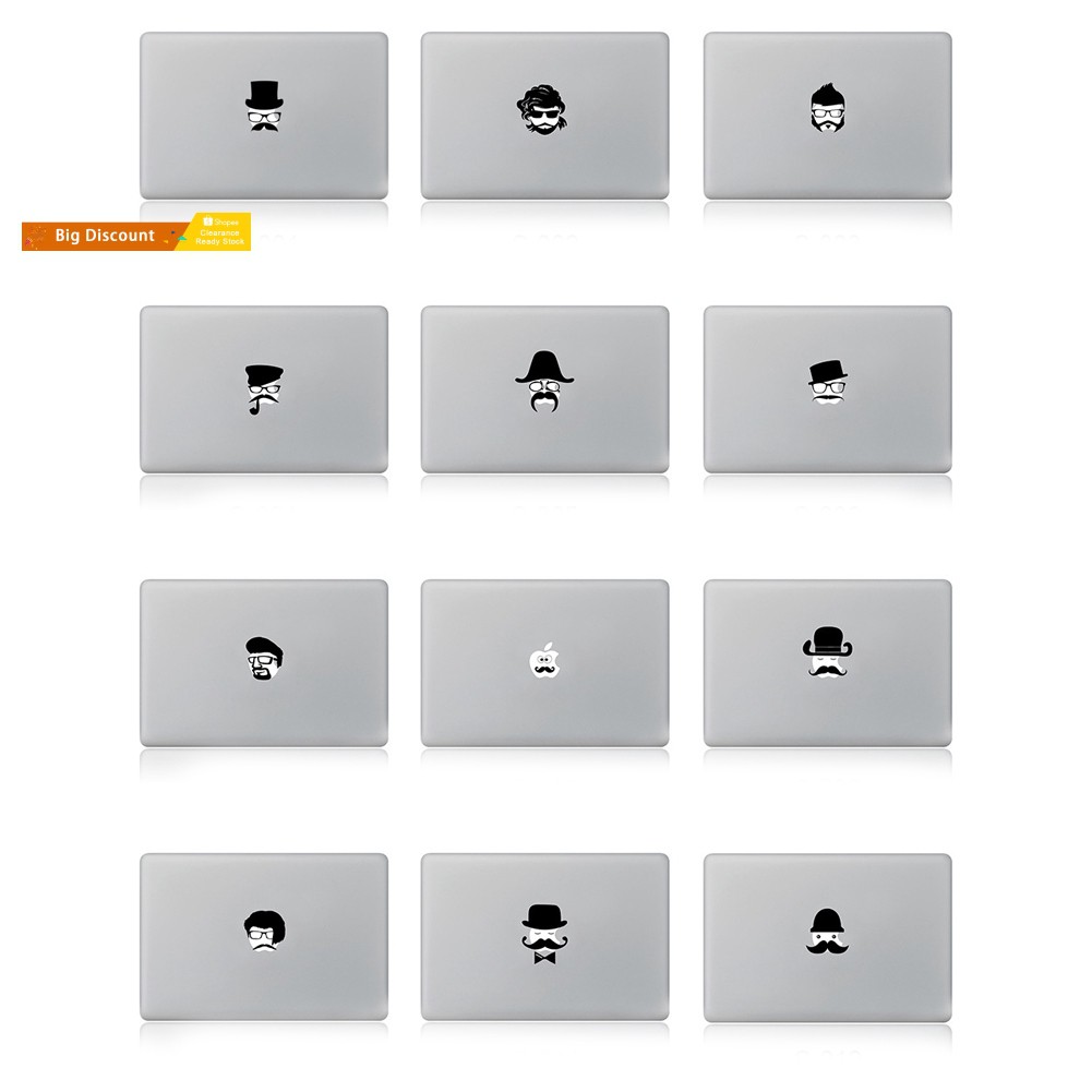 Hình dán thiết kế hoạt hình đáng yêu dành cho Apple Macbook