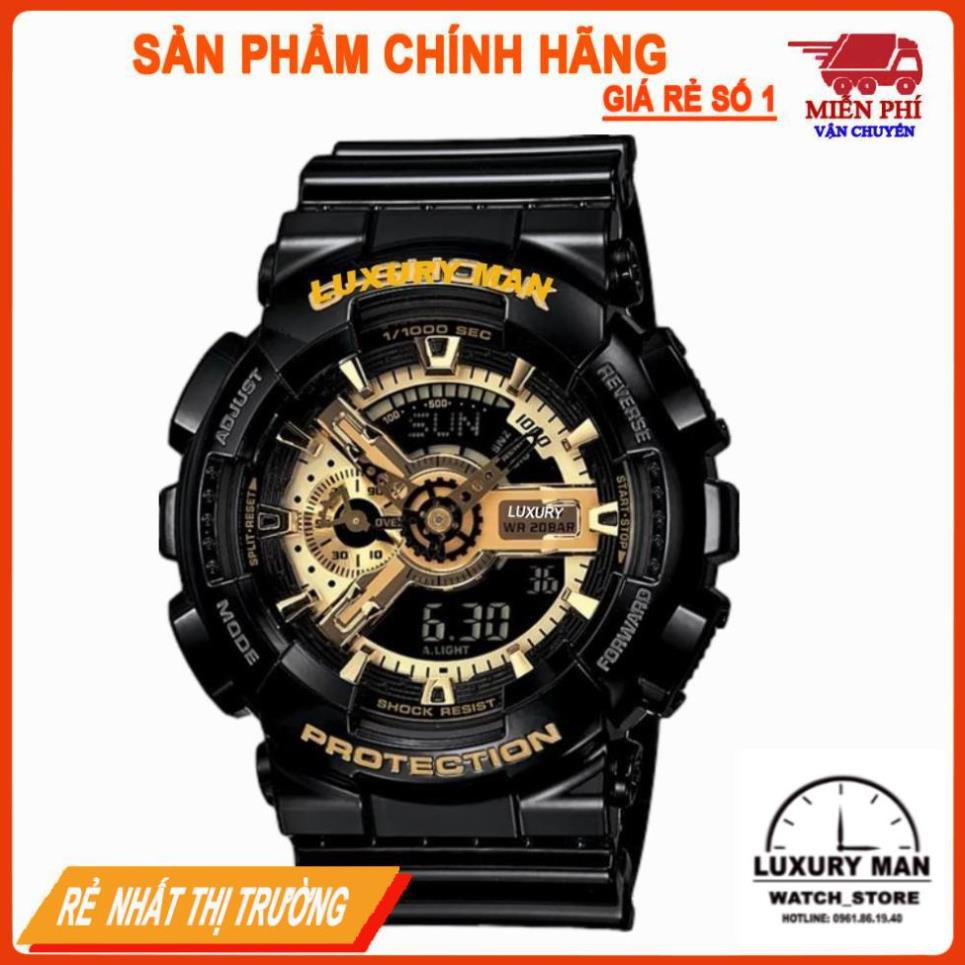 Đồng hồ nam GSOC GA110. phong cách thể thao Chỗng nước full box