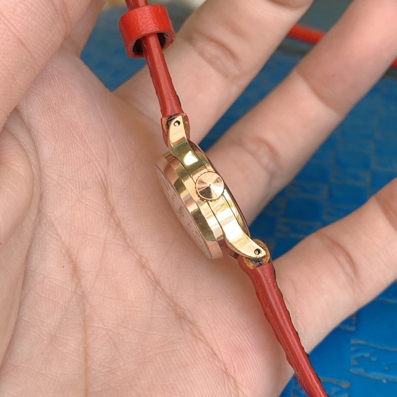 Đồng hồ si nữ hiệu Seiko, cơ cổ lên dây 23 jewel