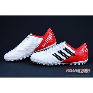 Giày Đá Bóng Messi trắng đỏ (size 38 đến 43)