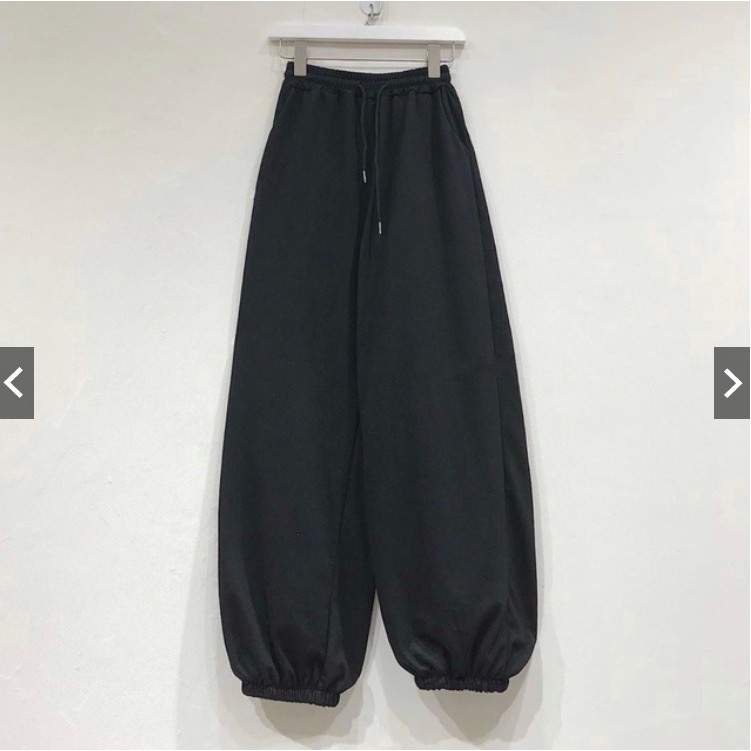 Quần jogger nữ vải thun co giãn đẹp-2 màu chuẩn hình
