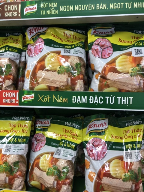 Vinmart Hạt Nêm Knorr 1,2kg / tặng 1 chai dầu ăn 1 L