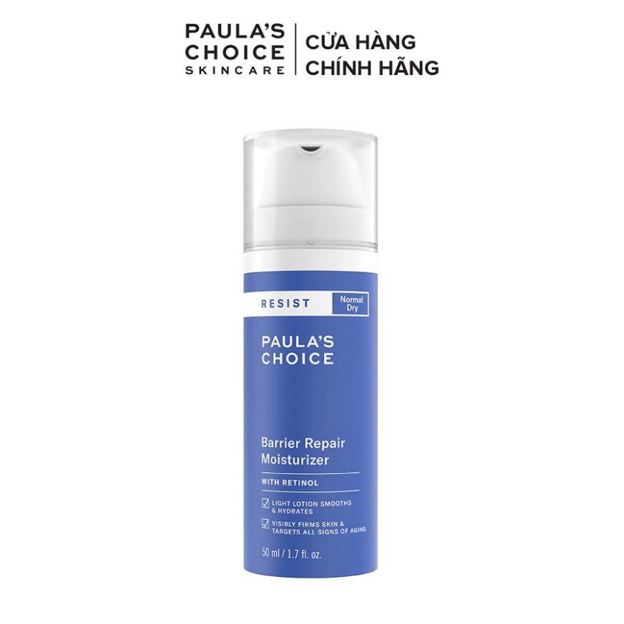 Kem dưỡng ẩm tái tạo hàng rào bảo vệ da chứa Retinol Paula's Choice Resist Barrier Repair Moisturizer 7610
