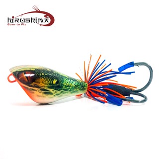 Mồi câu cá Hirushima Sneakhead JumpFrog 10g