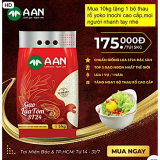 Gạo ST24 gạo lúa tôm đặc sản Sóc Trăng