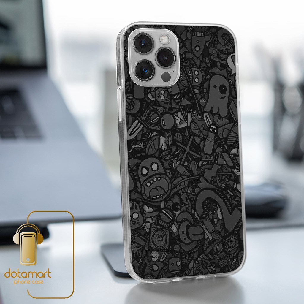 Ốp lưng iphone dotamart DOTA00020 ốp chống sốc, ốp không ố, phím kim loại, viền tpu lưng meca | BigBuy360 - bigbuy360.vn