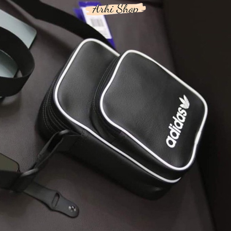 Túi Đeo Chéo Nam Nữ Unisex Chất Da Mềm Dữ Fom Cực Tốt, Túi Thể Thao Chống Nước