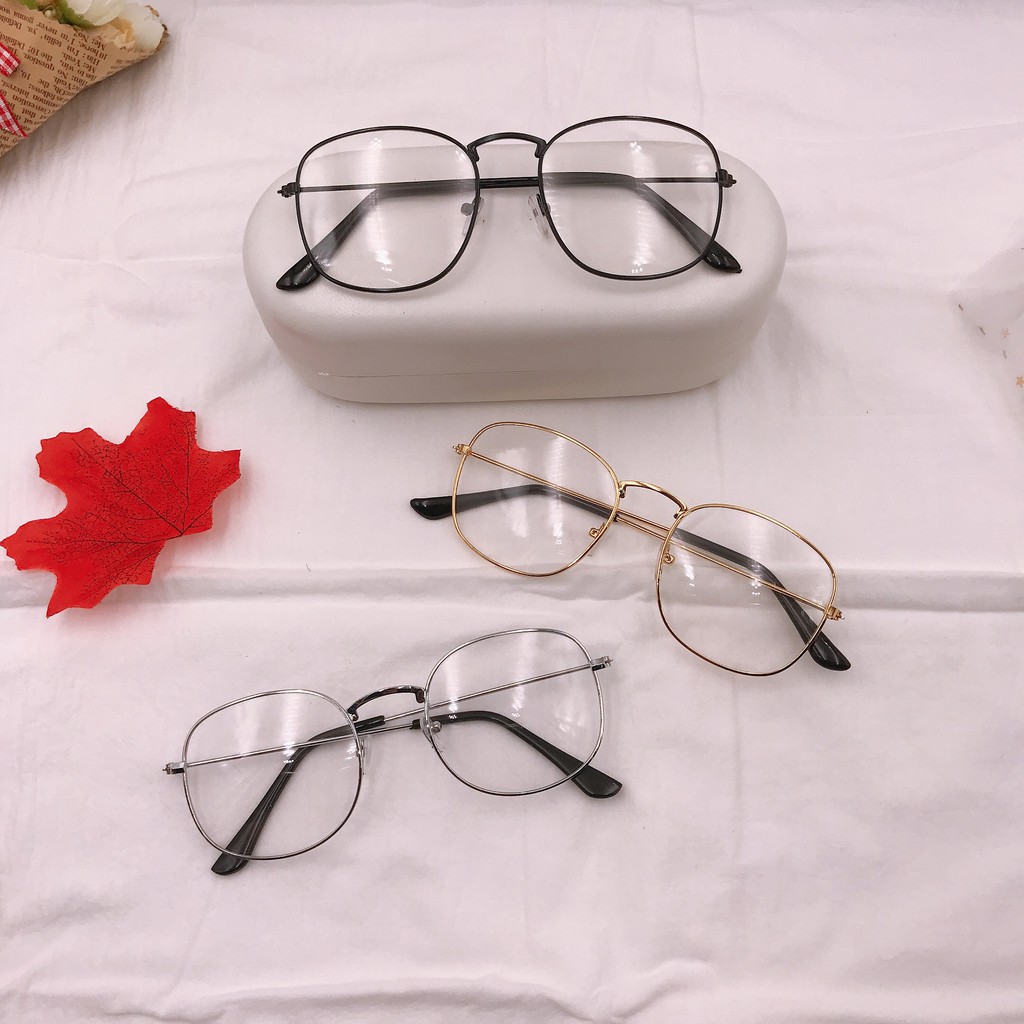 MẮT KÍNH NGỐ TRÒN THỜI TRANG GỌNG KIM LOẠI | BigBuy360 - bigbuy360.vn