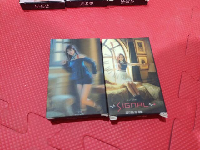 LOMO CARD #TWICE #ONCE