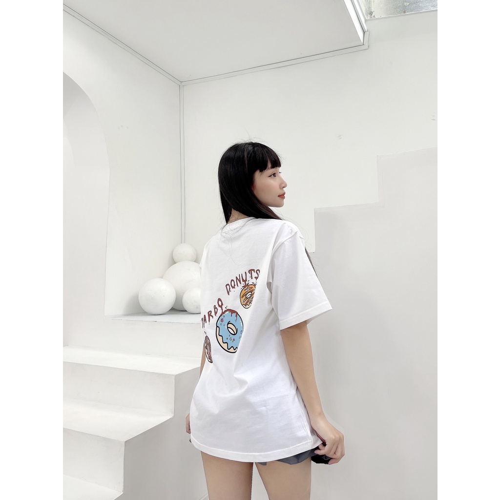 ÁO THUN TARBO TEE DONUTS . ÁO THUN TAY NGẮN NAM NỮ