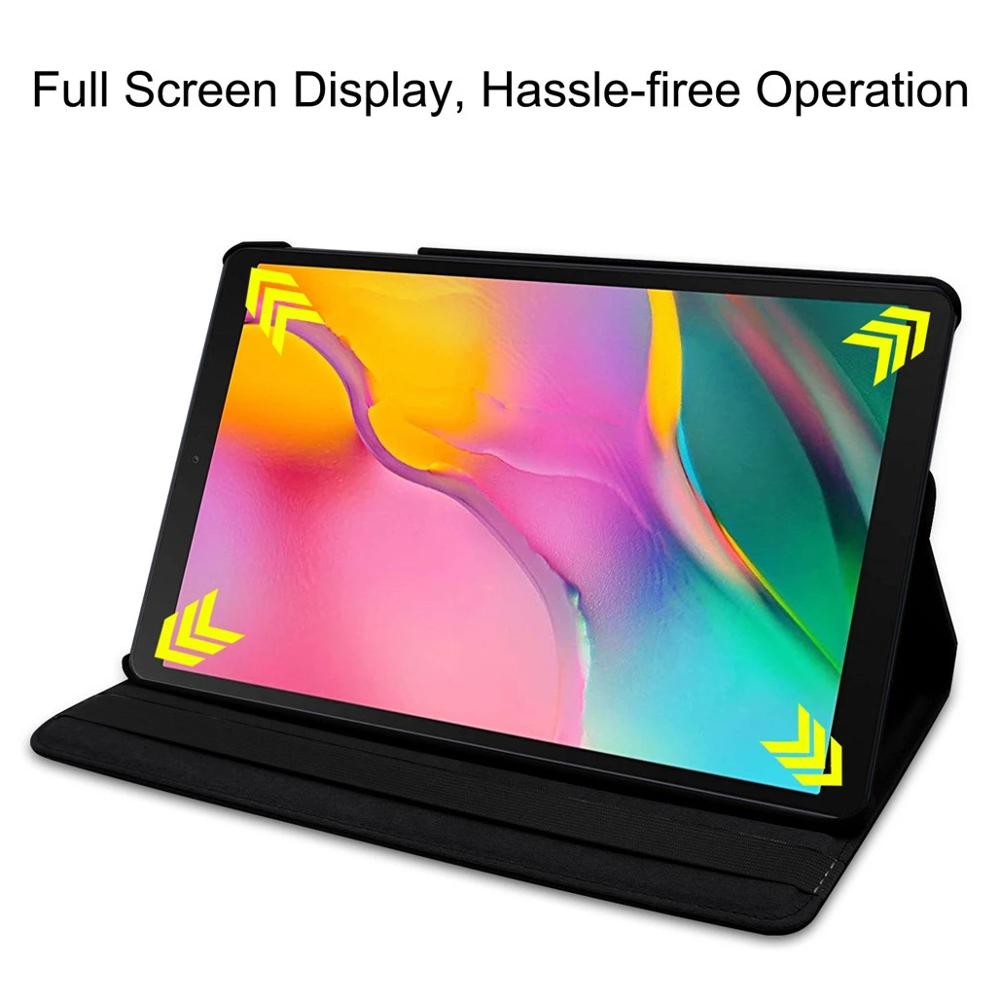 Bao da PU nắp gập xoay 360 độ cho Samsung Galaxy Tab A7 10.4 SM-T500 SM-T505 T500 T505 10.4 inch