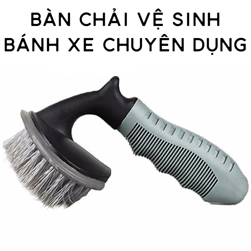 Bàn Chài Chà Rửa Lốp Xe, Bánh Xe Chuyên Dụng, Dụng Cụ Rửa Xe Chuyên Dụng