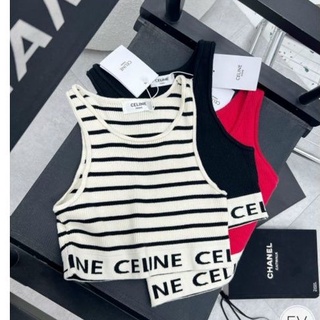 Áo ba lỗ croptop chữ bo eo hàng qcl1