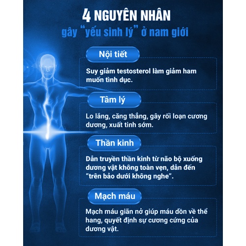 SAKURA MEN – Viên uống Bổ thận – Tráng dương – Tăng cường sinh lực nam giới - hbcare