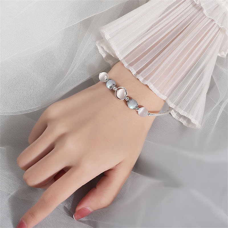 Vòng Tay Đá Mặt Trăng Thời Trang Cho Nữ