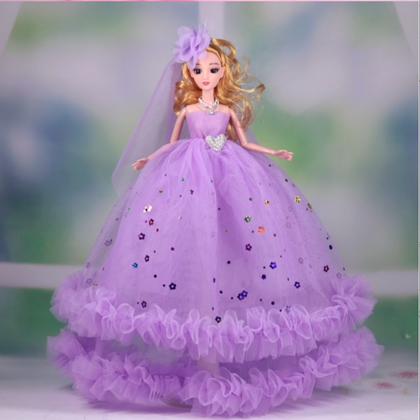 Búp Bê Barbie 3D Cao 35cm Đồ chơi cho bé gái