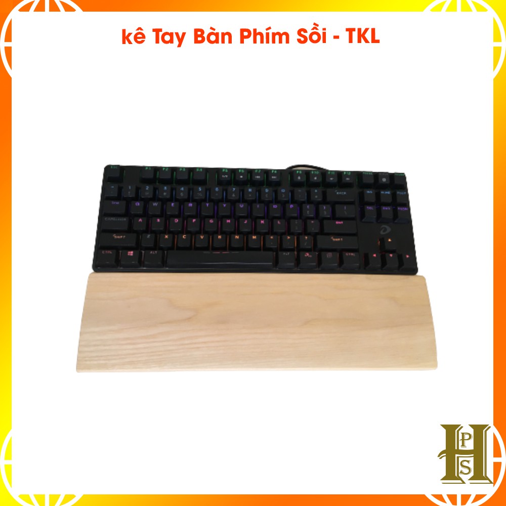 Kê lót tay bàn phím - bằng gỗ thiết kế chất lượng cao Fullsize/ TKL / Compact / Keychon  [Có làm theo yêu cầu]