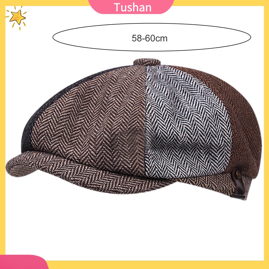 Mũ beret phong cách Newsboy cá tính cho nam