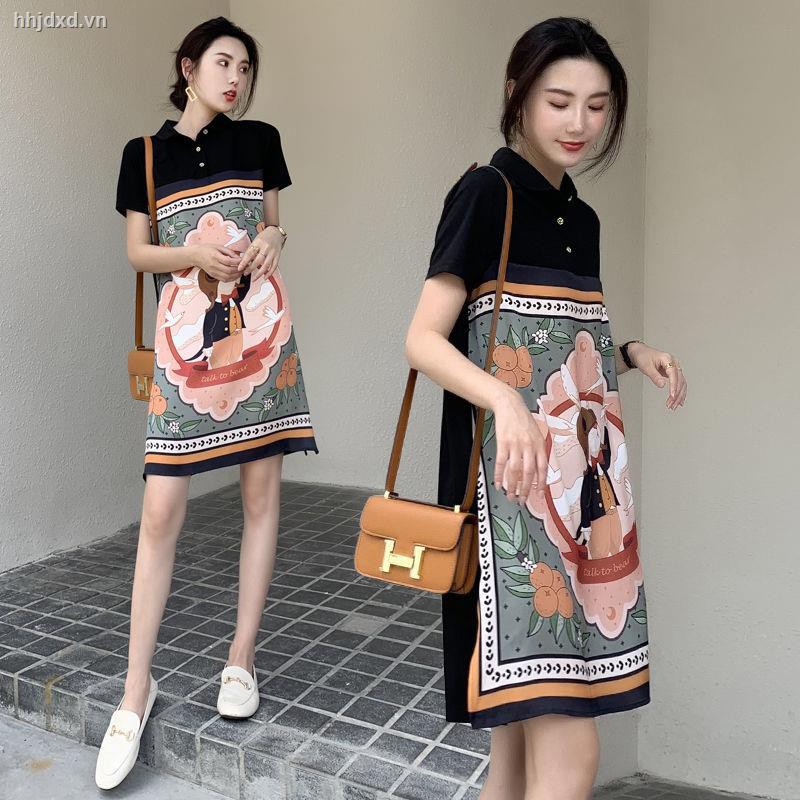 Đầm Polo Ngắn Tay In Họa Tiết Hoạt Hình Xinh Xắn Dành Cho Nữ 2020 | BigBuy360 - bigbuy360.vn