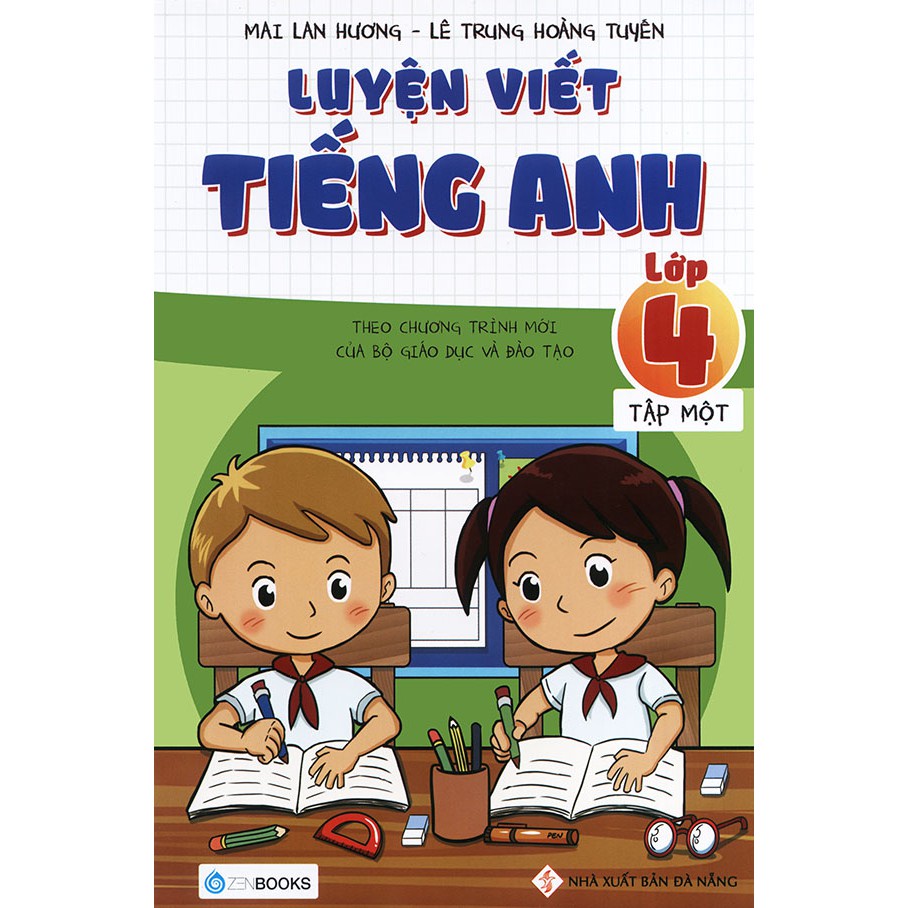Sách - Luyện Viết Tiếng Anh lớp 3,4,5 - Tập 1 và 2 - Mai Lan Hương