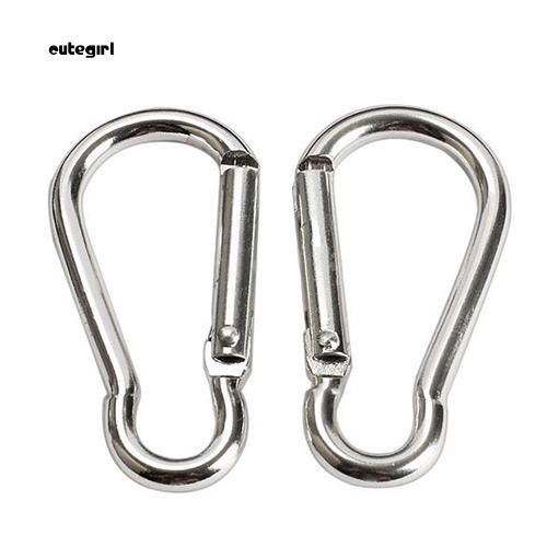 Set 20 Móc Khóa Carabiner Bằng Hợp Kim Nhôm Dễ Thương Dùng Khi Leo Núi