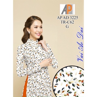Sét vải áo dài hoa nhí