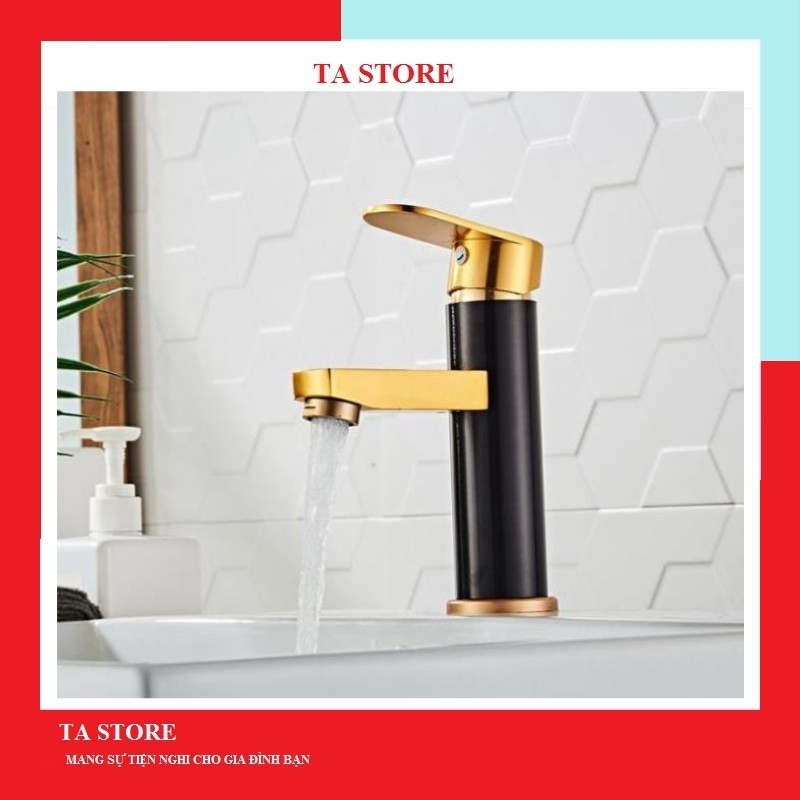 Vòi Lavabo Nóng Lạnh Gật Gù TATAMO Vòi Rửa Mặt Cắm Chậu Tăng Áp Thiết Bị Nhà Tắm TA STORE ST09