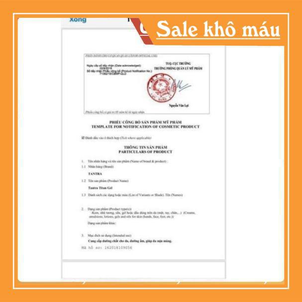 Hot. HÀNG NGA DEVELOPPE/ TITALGOLD hàng chuẩn Nga