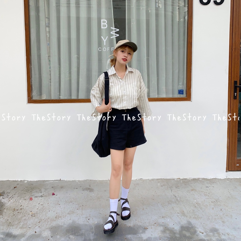 Quần short kaki [STORY] Q781 (ảnh thật)