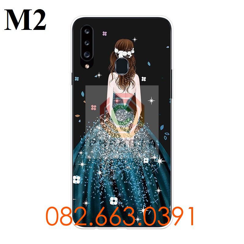 Ốp lưng Samsung A10s dẻo in hình cô gái