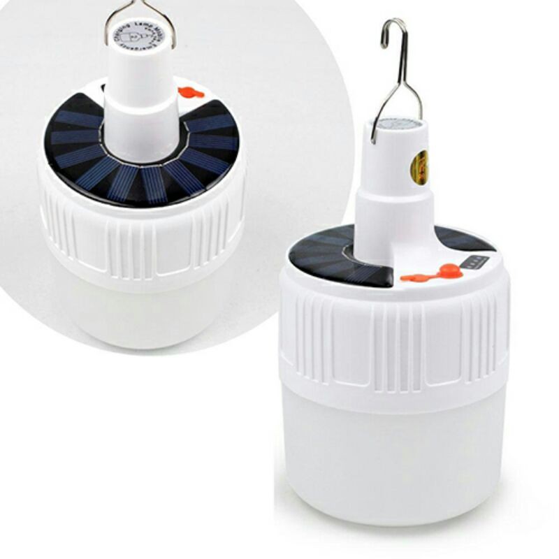 80w Bóng đèn tích điện sạc năng lượng mặt trời