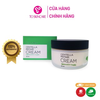 Kem dưỡng trắng da rau má GoodnDoc Centella Repair Cream 50ml
