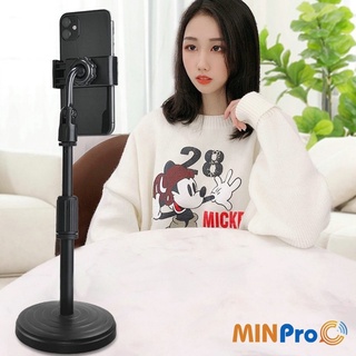 Giá đỡ điện thoại để bàn kẹp chống lưng 360 giá livestream cho iPhone Samsung Xiaomi Tablet MINPRO