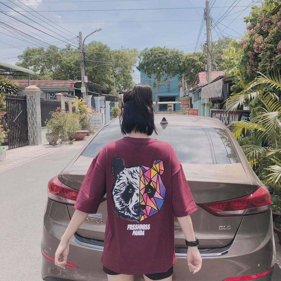 Áo Thun Tay Lỡ Gấu đỏ cực xinh tươi - freesize | BigBuy360 - bigbuy360.vn