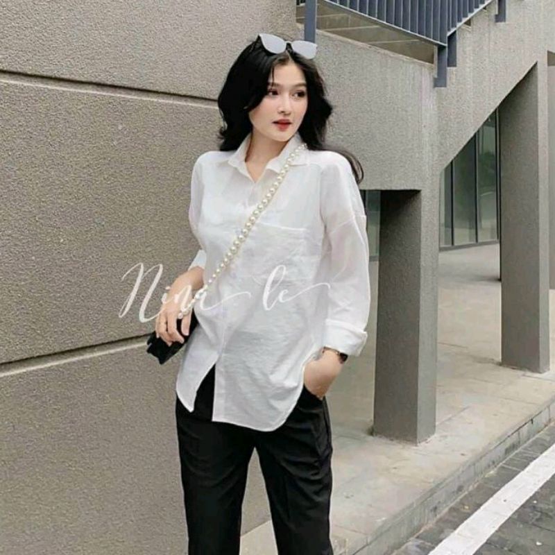 Áo sơ mi đũi nữ 1 túi trước cực chất hàng cao cấp(Full màu)