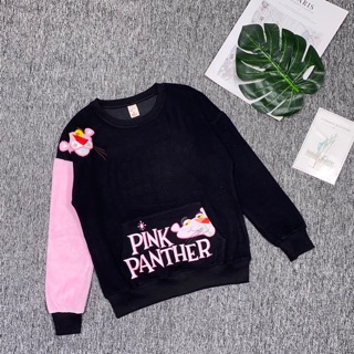 💗áo dài tay thêu báo hồng💓