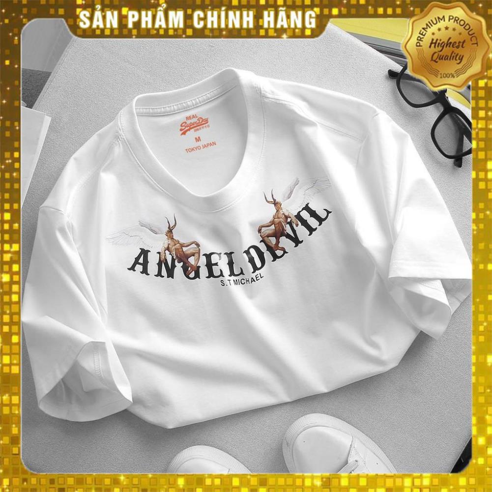 Áo Thun ANGEL DEVIL UNISEX Nam Nữ From Rộng Giá Rẻ