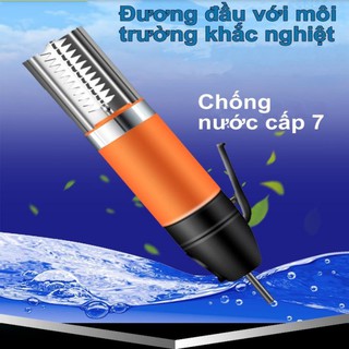 Máy đánh vẩy cá mini inox dùng pin sạc cao cấp