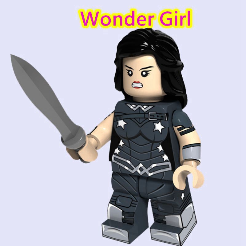 Bộ Lắp Ráp Mô Hình Nhân Vật Siêu Anh Hùng Batman Robin