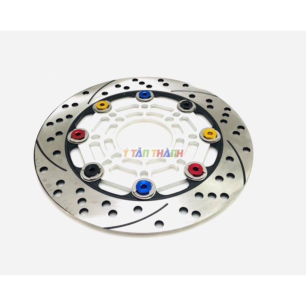 đĩa thắng brembo 220mm bạc