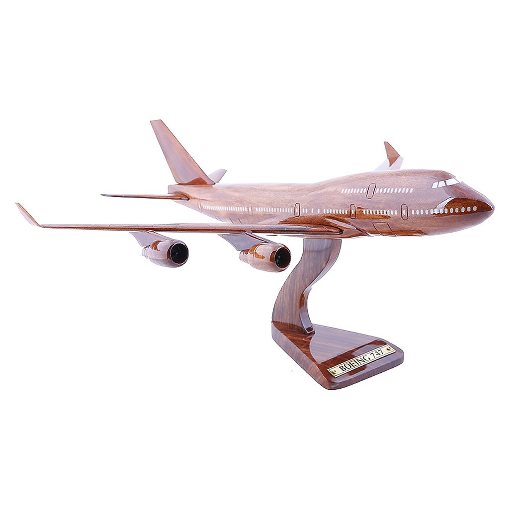 Mô Hình Máy Bay Gỗ Boeing Nhiều Loại B747; B767; B787 Tỷ lệ 1:120 | Mô Hình Gỗ Chất Lượng Cao